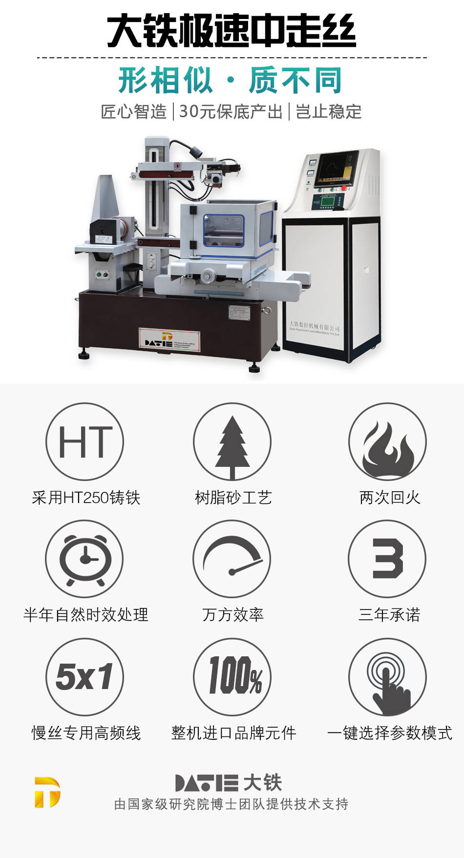 线切割割铝合金